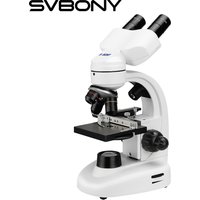 SVBONY SV605 Biological Microscope 40X-1600X Binocular Optical Electron Binocular Microscope for Back to School Guide