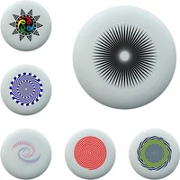 Beautiful colorful flying saucer outdoor leisure toys portable games flying disc competitions sports toys adult hot sales