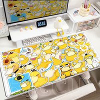 New Arrival Cartoon Lawaii Psyduck Anime Mouse Pad Large Gamer Keyboard Pokemon Desk Mouse Mats Gaming Laptop Office Pc Mousepad