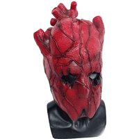 Dorohedoro Shin Mask Red Heart Mask Dorohedoro Cosplay Shin Heart Senior Masks Halloween Cos Headcover Comic Character Props