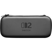 Newest PU Leather EVA Portable Storage Bag Hard Shell Carrying Case Box For Switch 2 NS2 Console 2025 Game Accessories Black