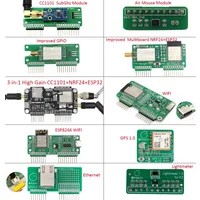Flipper Zero High Gain CC1101+NRF24+ESP32 3 in-1 WIFI Multifunctional Module/Improved GPIO/Ethernet/Lightmeter/ESP8266/Air Mouse