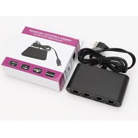 4 ports Player Converter for GameCube Controller Adapter for Wii-U/ Switch 1 Handle Combined Converter Adapter