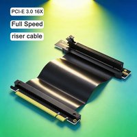 PCIe 3.0 x16 Riser Cable, High-Speed GPU Extension Adapter for Vertical Graphics Card Mount, Compatible with Gaming PC 90 degre