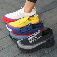 New Women Jogging Shoes Casual Sports Shoes Breathable Mesh Lightweight Shockproof Outdoor Tennis Shoes Multi Color Available