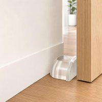1-8Pcs Transparent Silicone Door Stopper Wall Protector Bumper Guard Self Adhesive Door Knob Cushion Rubber Buffer Pad