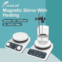 JOANLAB Magnetic Stirrer With Heating Stirrer Laboratory Thermostatic Digital Display Magnetic Mixer Hot Plate 110v ~ 220v image 4