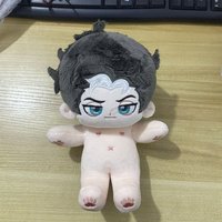 20cm Flexible With Skeleton Cosplay Anime Game Character Red Hood Jason Todd Dress Up Plushie Toy Cartoon Plush Figure Body Doll
