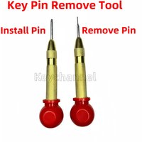 2pcs Car Key Remove Pin Tool Key Blade Remover for KEYDIY Xhorse Folding Car Key Locksmith Multiple Pin Fix Disassembly Tool
