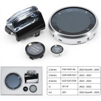 4-piece Set Crystal Glass Paddle Button Shifter Knob For BMW G20 G21 G22 G26 G28 IX3 G01 2023 2024
