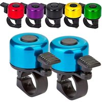 10/2/1pc Bicycle Bell Alloy Mountain Road Bike Horn Sound Alarm For Safety Cycling Handlebar Bicycle Call Accessories