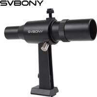 SVBONY SV182 Positive Straight 6X30 Metal Star Finder for Astronomical Telescopes with Stand Achromatic 2-element Lens Design