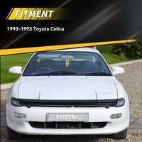 2Pcs For 1990 1991 1992 1993 Toyota Celica Front Bumper Parking Light Daytime Running Light Turn Signal Light Cover No Bulb