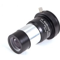 Telescope Accessories 3X Barlow Lens Magnification Mirror 1.25inch/31.7mm With M42 Thread Optical Lens+Full Metal