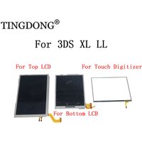 Original New for 3DSXL 3DSLL Top Upper Lower Bottom LCD Display Screen Touch Screen