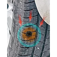 AliExpress 10/20Pcs Car Motorcycle Vacuum Tire Repair Nails Tire Puncture Repairing for Truck Scooter Bike Tyre Rubber Strip Metal Nails