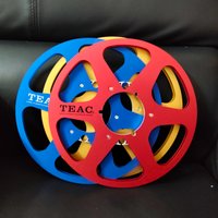 1/4 10.5 Inch Open Reel Audio Tape Empty Nab Hub Reel-To-Reel Recorders With Disk New Aluminum Accessories By teac
