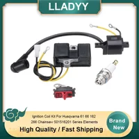 Kit de bobine de ville pour tronçonneuse Husqvarna 61 66 162 266, éléments de la série 501516201