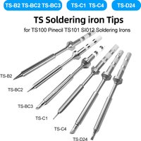 TS-B2 TS-BC2 TS-BC3 TS-C1 TS-C4 TS-D24 Tips For Replacement Pine64 TS100 TS101 SI012 Pinecil Soldering Iron
