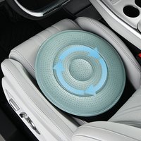 Swivel Car Seat Cushion 360° Rotating Mobility Aid Cushion for Elderly, Pregnant, Breathable Auto Seat Pad for Car Truck SUV