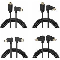 5A 10Gbps USB C To USB C Cable Up Right Angle Elbow USB Type-C Male To Female Data Charging Cable 0.3m 0.6m 1m 1.8m