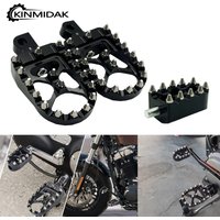 MX Foot Pegs Motorcycle Gear Shift Brake Pedals Toe Shifter Peg for Harley Dyna Fatboy Sportster 883 Street Bob Bobber Chopper
