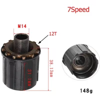 Black Steel MTB 7/8/9/10 Speed Freehub Hub Body For Shiman-o RM30/RM40/RM60 Bike Bicycle Cycling Accessories