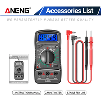 Digital Multimeter Esr Testers ANENG XL830L Automotive Electrical Meter Dmm Transistor Peak Tester Meter Capacitance Meter tools