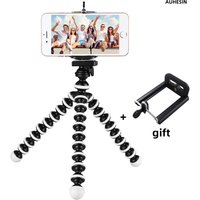 Tripods Tripod for Phone, Mobile Camera Holder Clip, Smartphone Monopod Stand, Octopus Mini Tripod Stativ