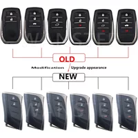 Upgrade Car Key Fob Case Shell Housing for Toyota Land Cruiser 200 Prado 150 LC200 LC150 for Lexus Modified