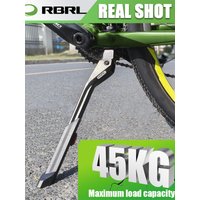 AliExpress NONE Bicycle Kickstand Adjustable Center Stand for 24-29 inch Electric Bike Aluminium Alloy Anti-Slip Big Foot Kickstand for MTB Bike