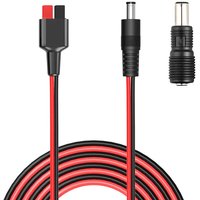 1.5m/5Ft DC5521 for Anderson with DC7909 Adapter Cable for Jackery Explorer Bluetti EB OUPES VTOMAN ALLWEI etc. Power Stations.