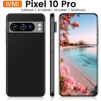 IVMI Pixel10 Pro Smartphones Android12.0 Dual SIM 6.82" 6GB RAM 128GB ROM Cellphone 4G 13+24MP 5000mah Face Unlock Mobile Phones image 4