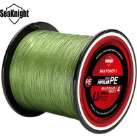 SeaKnight TriPoseidon Series 4 Strands Multifilament Fishing Line 300M PE Braided Line Smooth Carp Fishing 15lb 20lb 25lb 30lb
