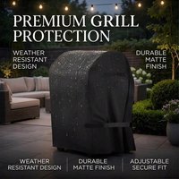Heavy-Duty Universal Grill Cover, 210D Oxford Polyester, Multi-Size Available, Outdoor Protection Cover for All Grill Brands