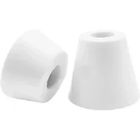 1~20pcs White Rubber Feet Chair Furniture Leg Pad Machine Speaker Shock Stand Absorber Non-slip With Gasket Floor Protector