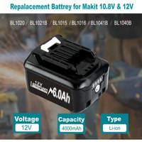 12V Lithium Battery For Makita BL1021B BL1020 Rechargeable Battery Replacement BL1016 BL1015 BL104 DF331D Power Tools Batteries