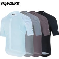 AliExpress YKYWBIKE 2026 Men Cycling Jersey Summer Raglan Short Sleeve Aerodynamic Breathable Quick-drying Pro Road Bike MTB Bicycle Shirt