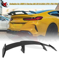 For BMW 8-Series M3 M4 M8 G16 G23 G14 G15 G80 G82 G22 2-4 Door 100%Real Carbon Fiber Rear Trunk Lip Boot Cover MP Style Spoiler
