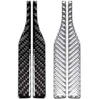 Mirror Car Crash Strips Reflective Strip Auto Anti scratch Adhesive Strip Car Rearview Mirror Protector Guard Car Accessory 2pcs