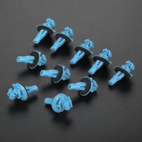 10Pcs Plastic Auto Fastener Clip Car Exterior Side Body Moulding Trim Clips for Toyota Land Cruiser Prado 75492-60020