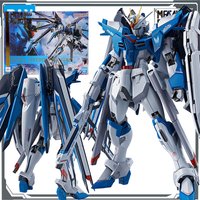 Bandai Original Mobile Gundam METAL ROBOT RISING FREEDOM GUNDAM 140mm Anime Action Figures Toys for Boys Gift Model Ornaments