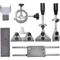 Gabarits d'affûtage et accessoires pour meuleuse refroidie à l'eau, travail de calcul, outil de tournage, pinces, couteau, ciseaux, gabarit, commode de roue