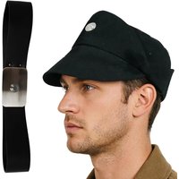 Fancy Dress Trooper Officer Cosplay Hat Imperial Cap Belt Man Cosplay Costume Accessories Movie Space Battle Halloween Prop image 4