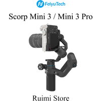FeiyuTech Scorp Mini 3 Mini 3 Pro SmartPhone Camera 3-Axis Stabilizer Built in AI Tracking Module