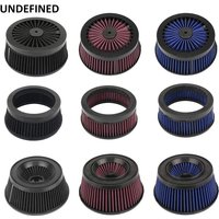 Motorcycle Air Cleaner Intake Filter Element For Harley Touring Road King Dyna Fat bob Softail Breakout Sportster XL 883 1200