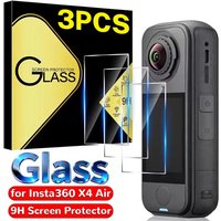1/2/3Pcs 9H Tempered Glass for Insta360 X4 Air Anti-scratch Screen Protector Camera Protective Ultra HD Film for Insta360 X4Air