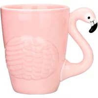 Creative Pink Flamingo Mug Coffee Cup Travel Coffee Mug Ceramic Cups For Coffee Tea Cups And Mugs Pink Flamingo Cup