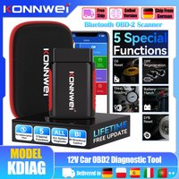 KONNWEI KDIAG Bluetooth OBD2 Diagnosegerät Automobil-Diagnosewerkzeug Vollsystem-Fahrzeug-Fehlercodeleser ABS/SRS/Airbags Auto-OBD-Scanner