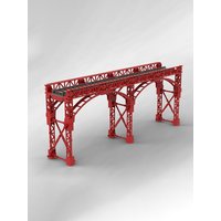 522PCS MOC City Railway Viaduct Street Views Model Building Blocks Stacking Bricks Creative Kid Toy Gift Diy Educational